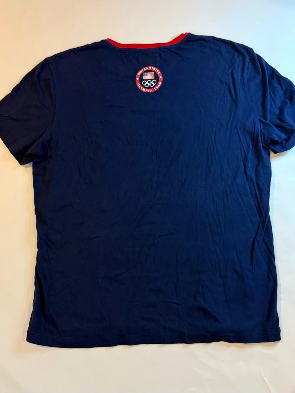 Vintage Ralph Lauren 2012 Olympics U.S. Olympic Team Navy Blue T-Shirt Size XL